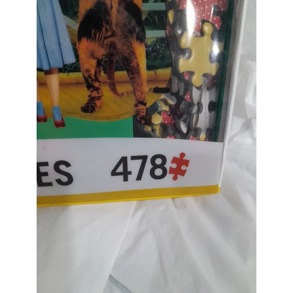 The Wizard Of Oz Character Shaped Jigsaw Puzzle 478 Pieces Paper House